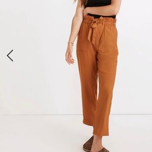 Madewell Dunaway Paperbag Pants